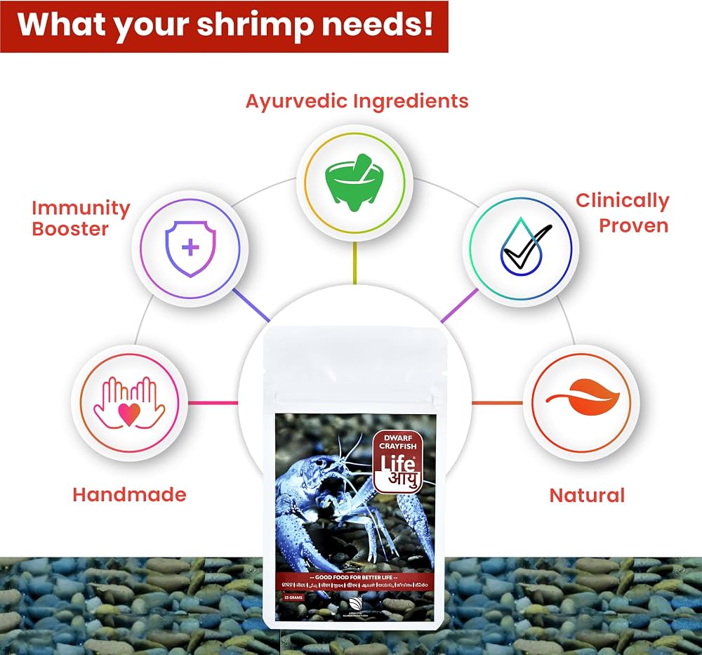 Life Aayuh Dwarf Crayfish Food | 15g Diet