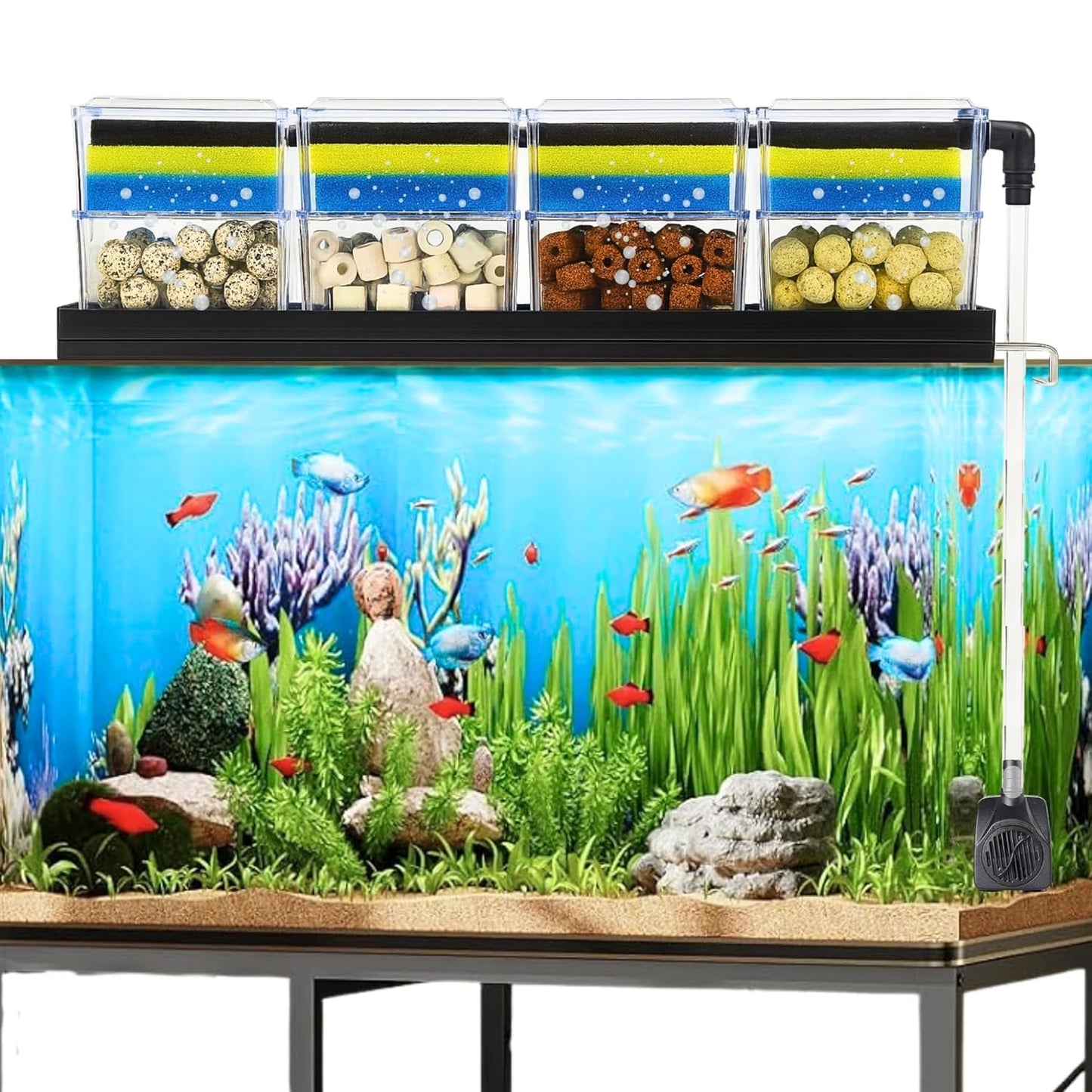 Bluepet Drip Box Multi level Filter