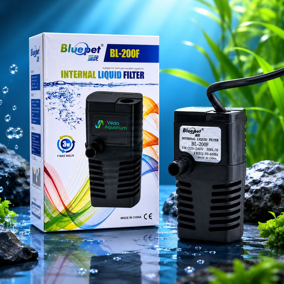 BluePet BL-200F Internal Filter | 3W 300L/H Nano Aquarium Filter