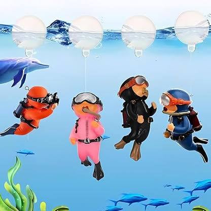 Camera man Floating Toy | scuba diver | random 1Pc