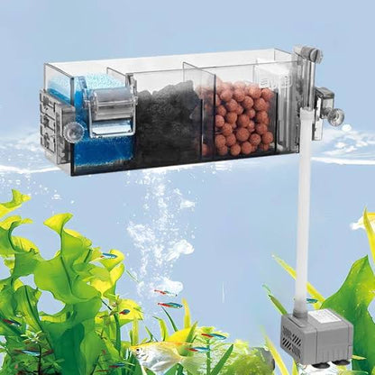 Multi section filter | Bio top filter| with media