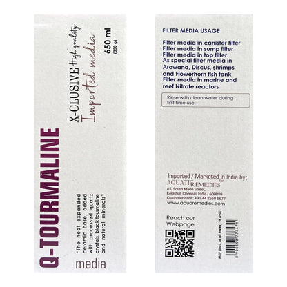 Q Tourmaline | filter media | Aquatic remedies