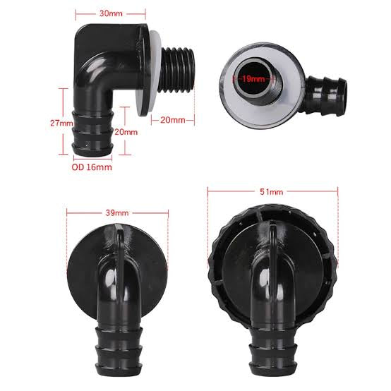 Duck nozzle for Marine Tank
