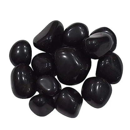 Black Polished Stones | 1 Kg