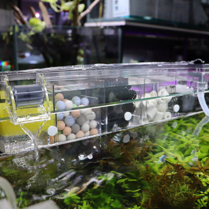 Multi section filter | Bio top filter| with media