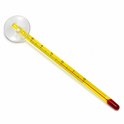 Glass Thermometer | Glass Fish Tank Water Temperature Monitor