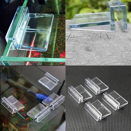 Crate glass cover clips (4 pcs)