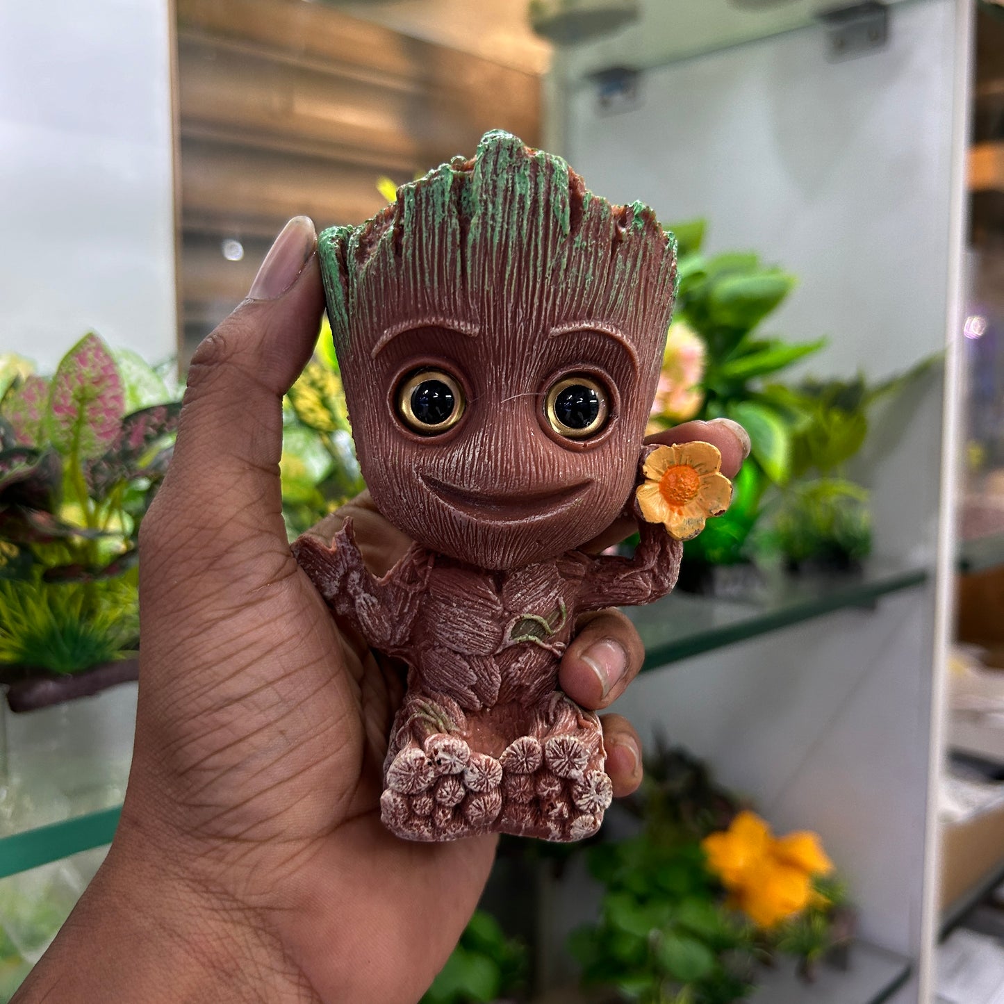 Decor Groot Toy | Aquarium decoration | With airstone