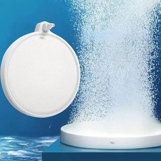 Round White Airstone (powder type)