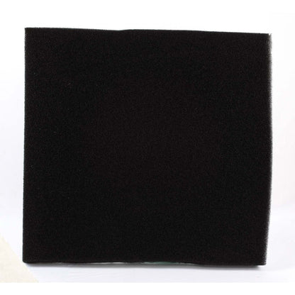 Black Biological Sponge | 2 feet x 2 feet x 2inch