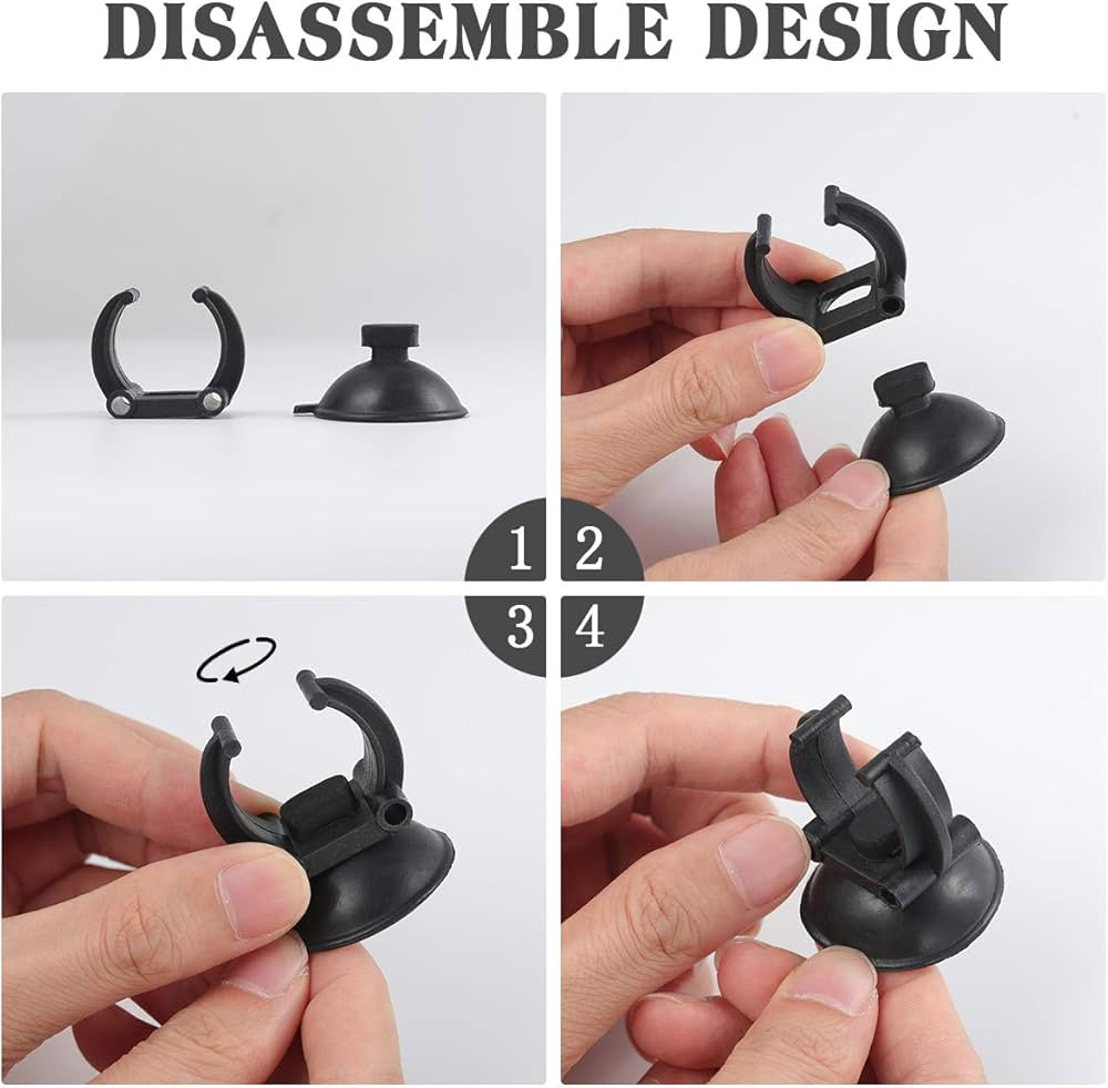 Light & heater Suction Holder - 2 Pieces
