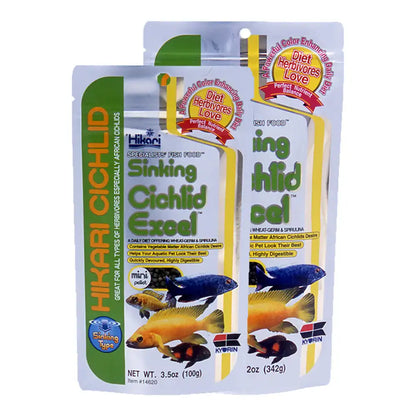 Hikari Sinking Cichlid Excel | Cichlid food | Mini Pellet