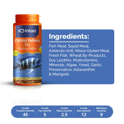 Intan Cichlid Pellets (3mm dia)