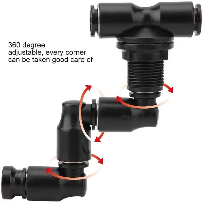 Rain water spray nozzle | Single way