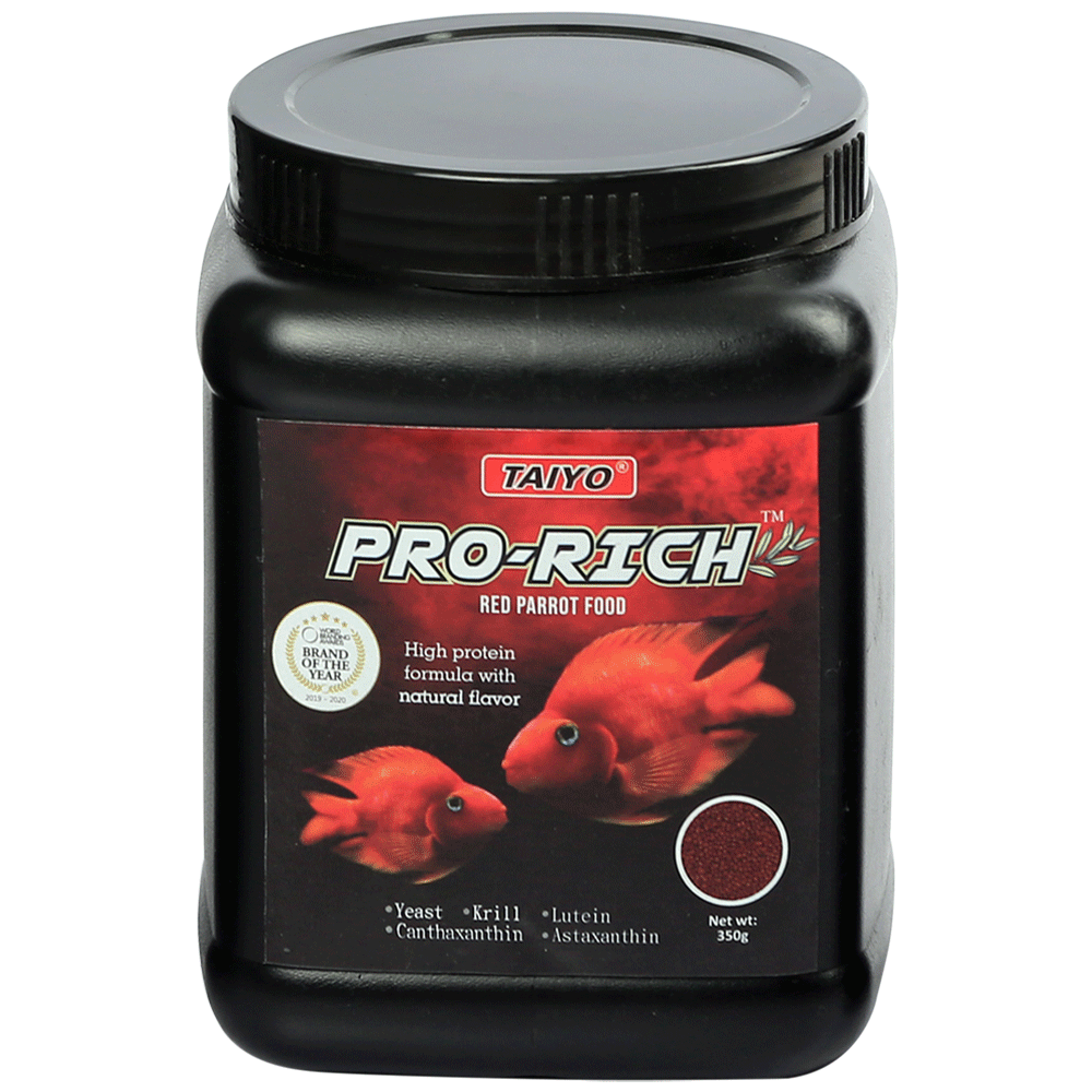 Parrot Fish Menu Pro Rich Parrot fish food – Veda Aquarium