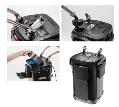 Aquael Ultramax 1500 Canister Filter | New Version 2026 | 1500 L/H External Aquarium Filter