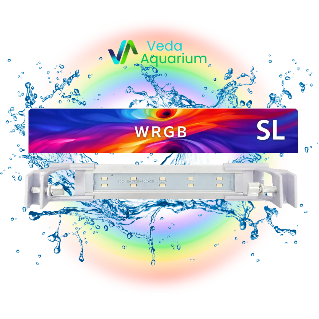Bluepet WRGB SL-30 Aquarium Light | Slim Full Spectrum LED for Nano Tanks