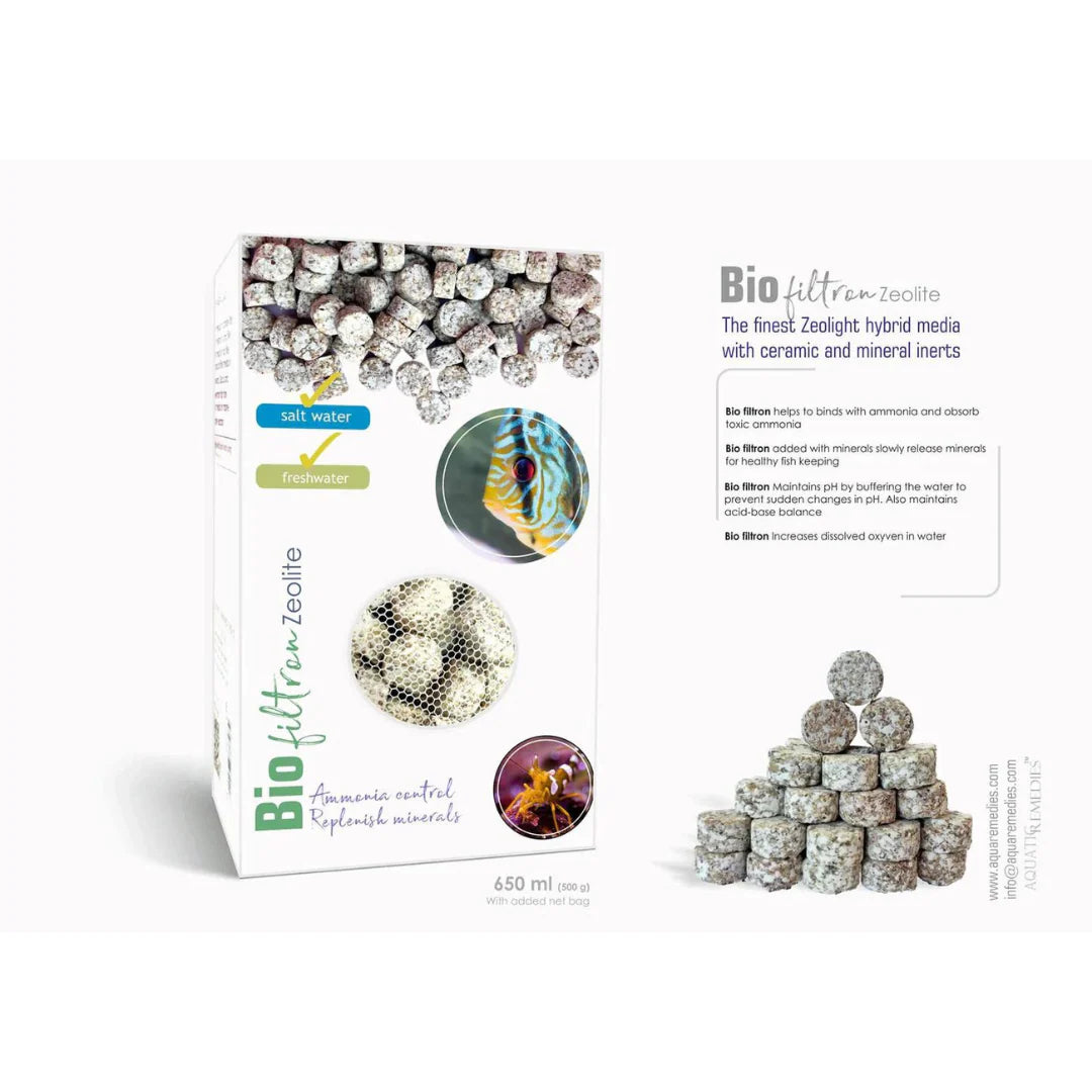 Bio filteron zeolite | filter media | Aquatic remedies – Veda Aquarium