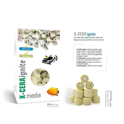X Cera ignite | filter media | Aquatic remedies