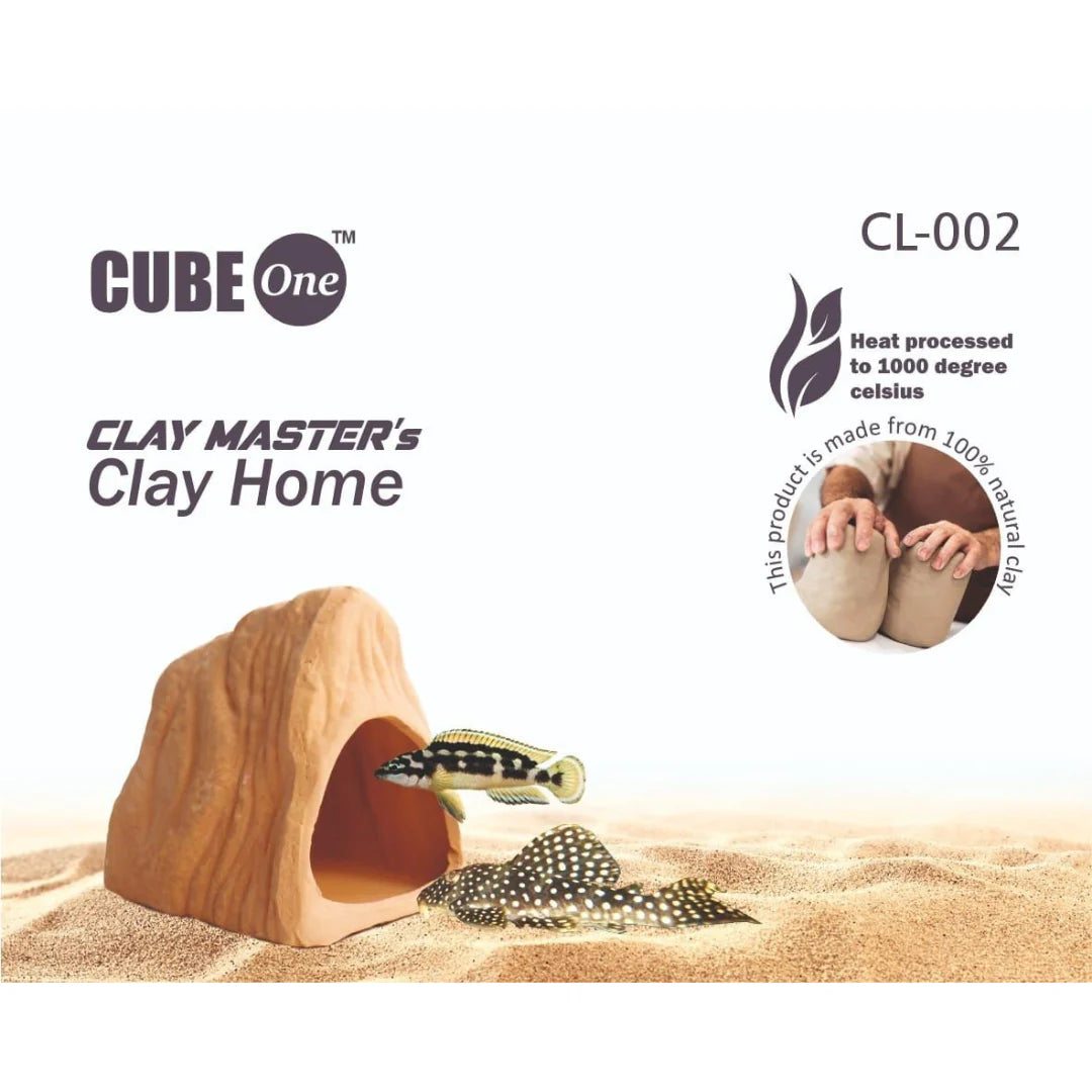 Clay toy (Cube one - CL 002) – Veda Aquarium
