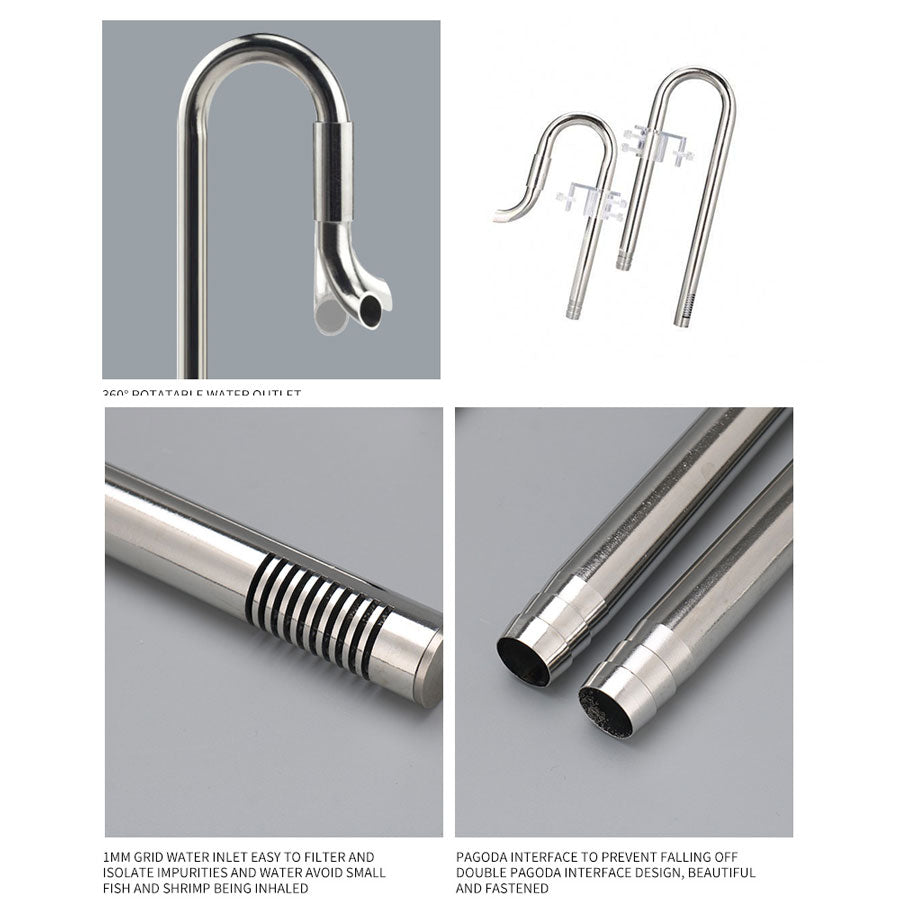 Stainless Steel 16mm Lily Pipes with Skimmer