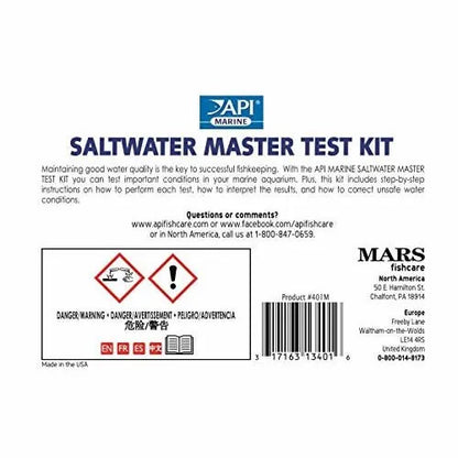 API Fresh/ Salt WaterTesting Kit | 550 tests