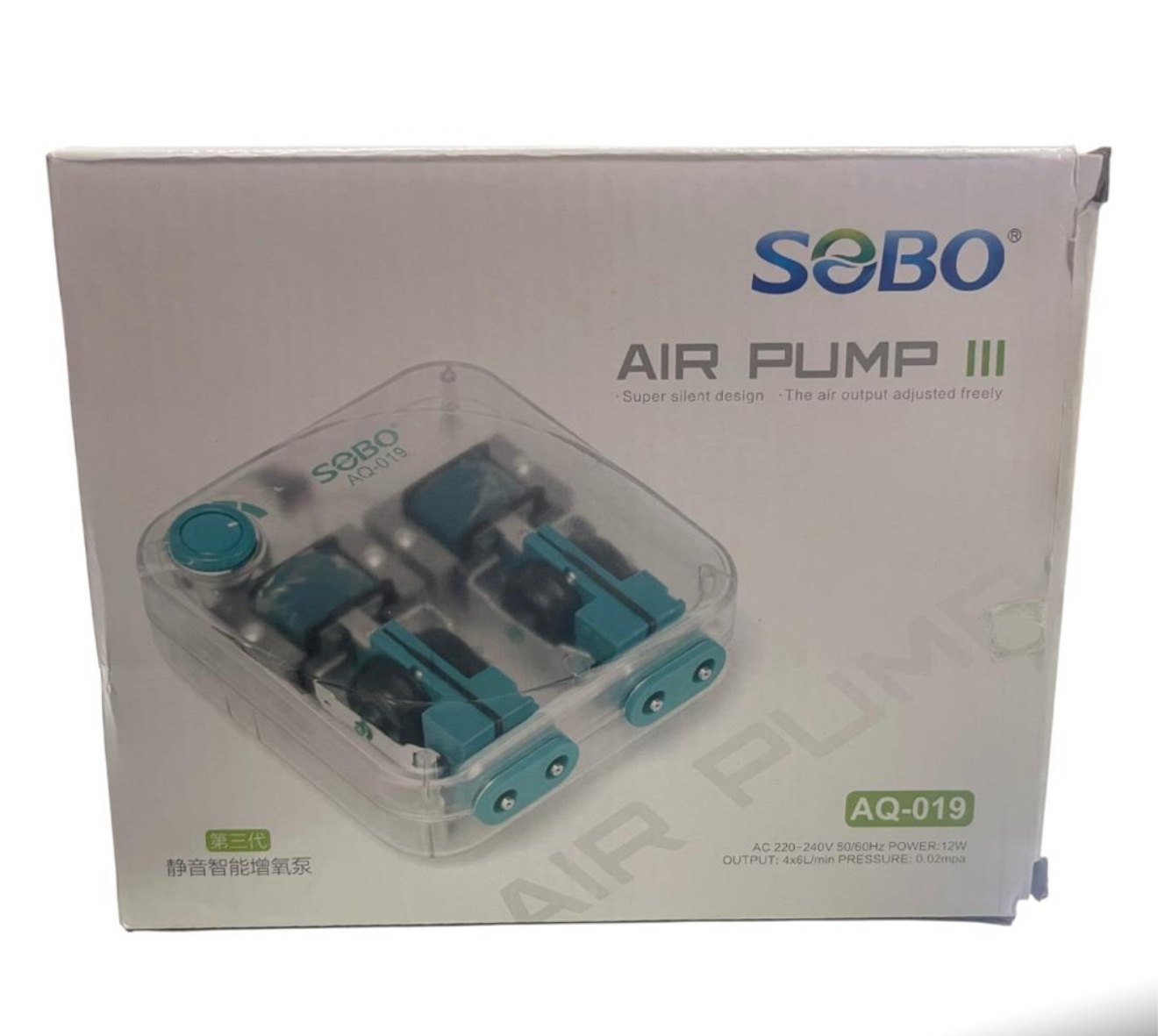 Sobo AQ 019 Four way Airpump