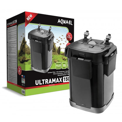 Aquael Ultramax 1500 Canister Filter | New Version 2026 | 1500 L/H External Aquarium Filter