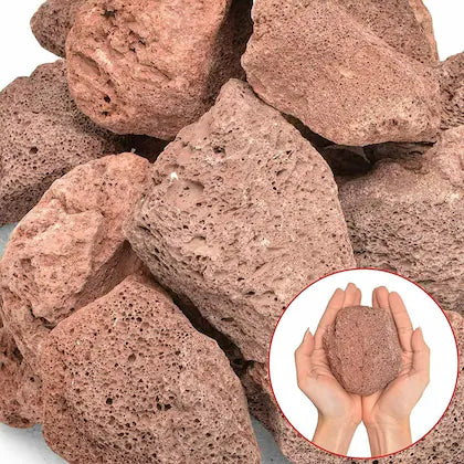Red Lava Rocks | 1kg – Veda Aquarium