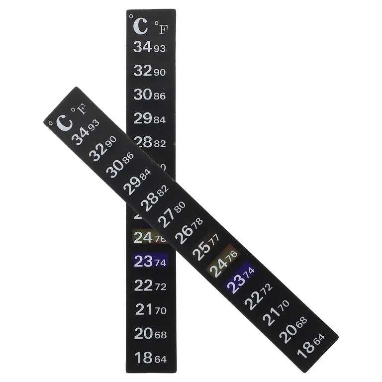 Thermometer sticker