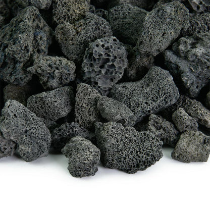 Black Lava Rock | Natural Aquarium Aquascaping Stone | 1kg