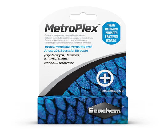 Seachem MetroPlex 5g | Aquarium Fish Parasite & Bacterial Treatment