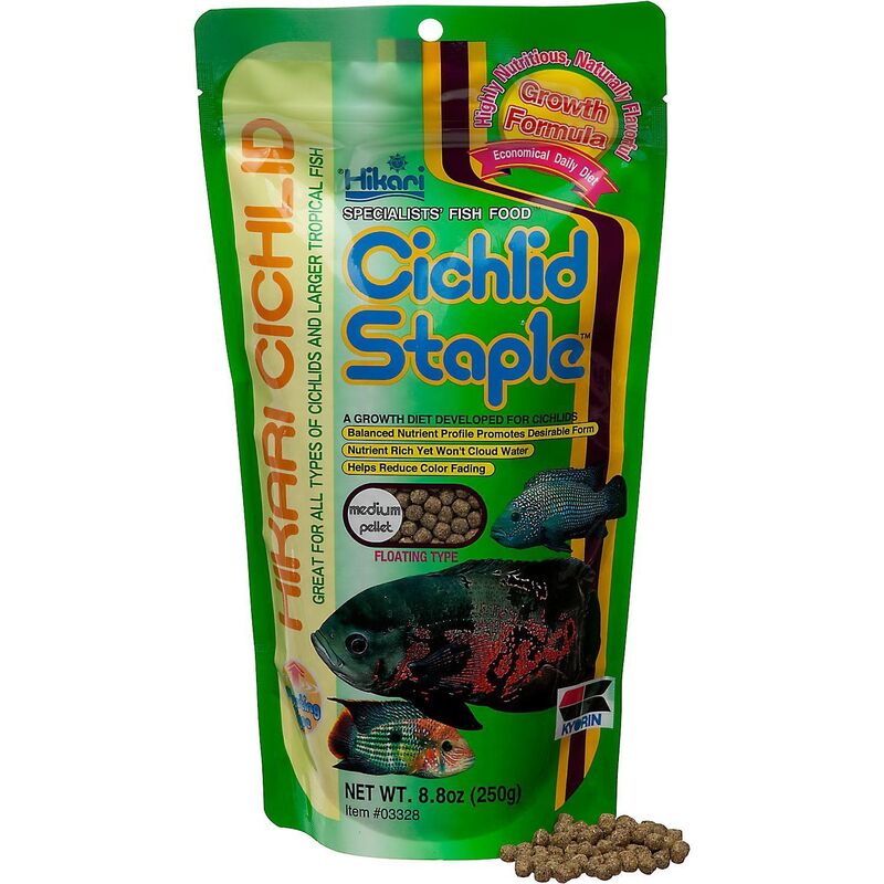 Hikari Cichlid Staple | Cichlid food | Medium pellet