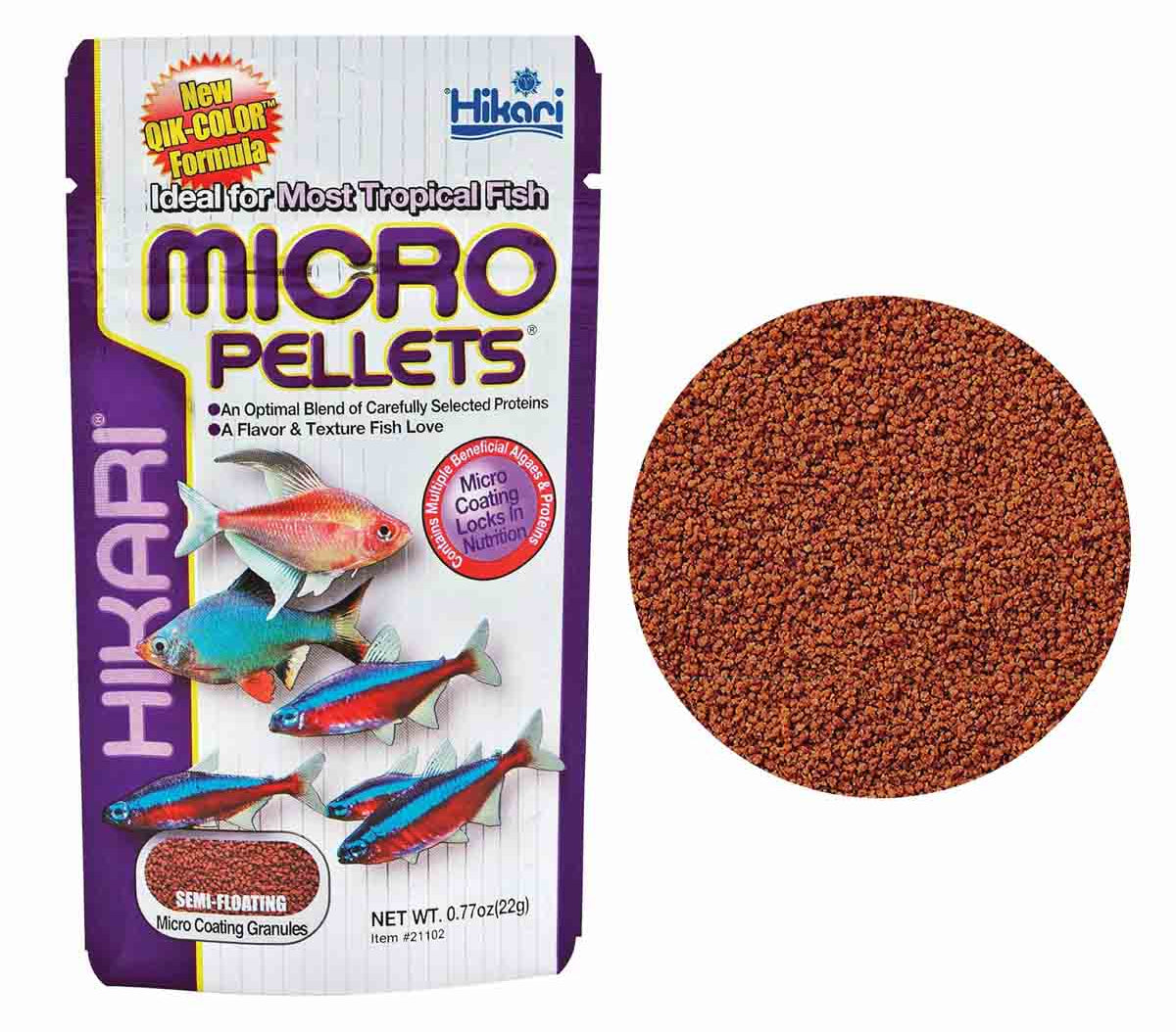Hikari Tropical Micro pellets | Tetra food