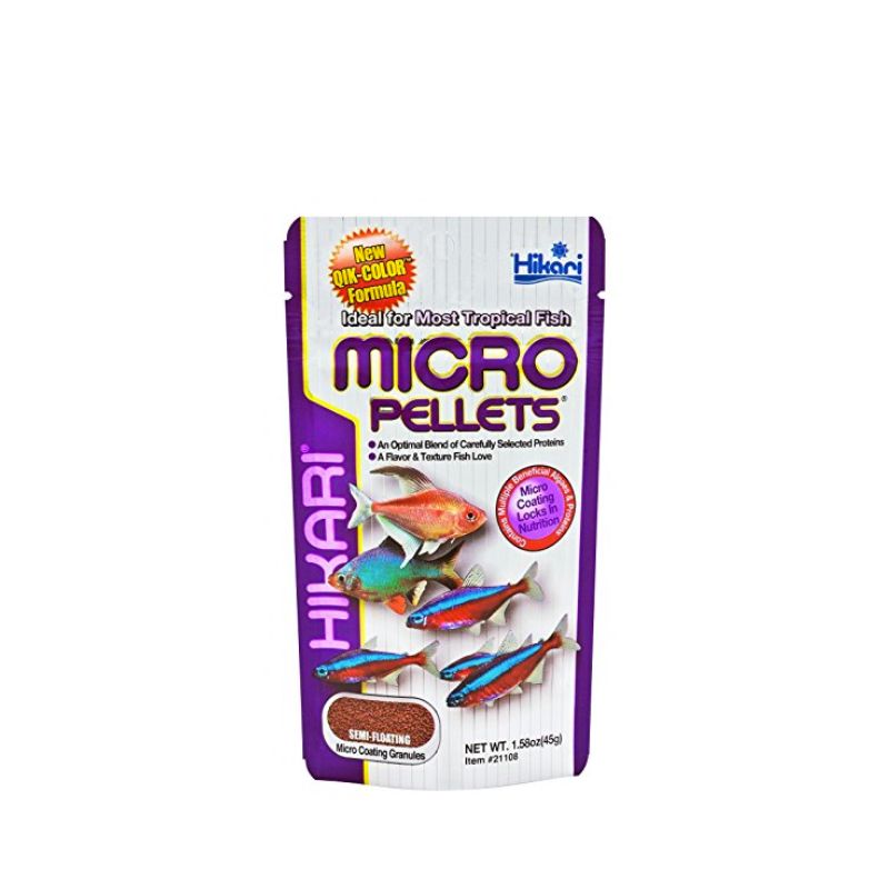 Hikari Tropical Micro Pellets, tetra and small tropical fish food