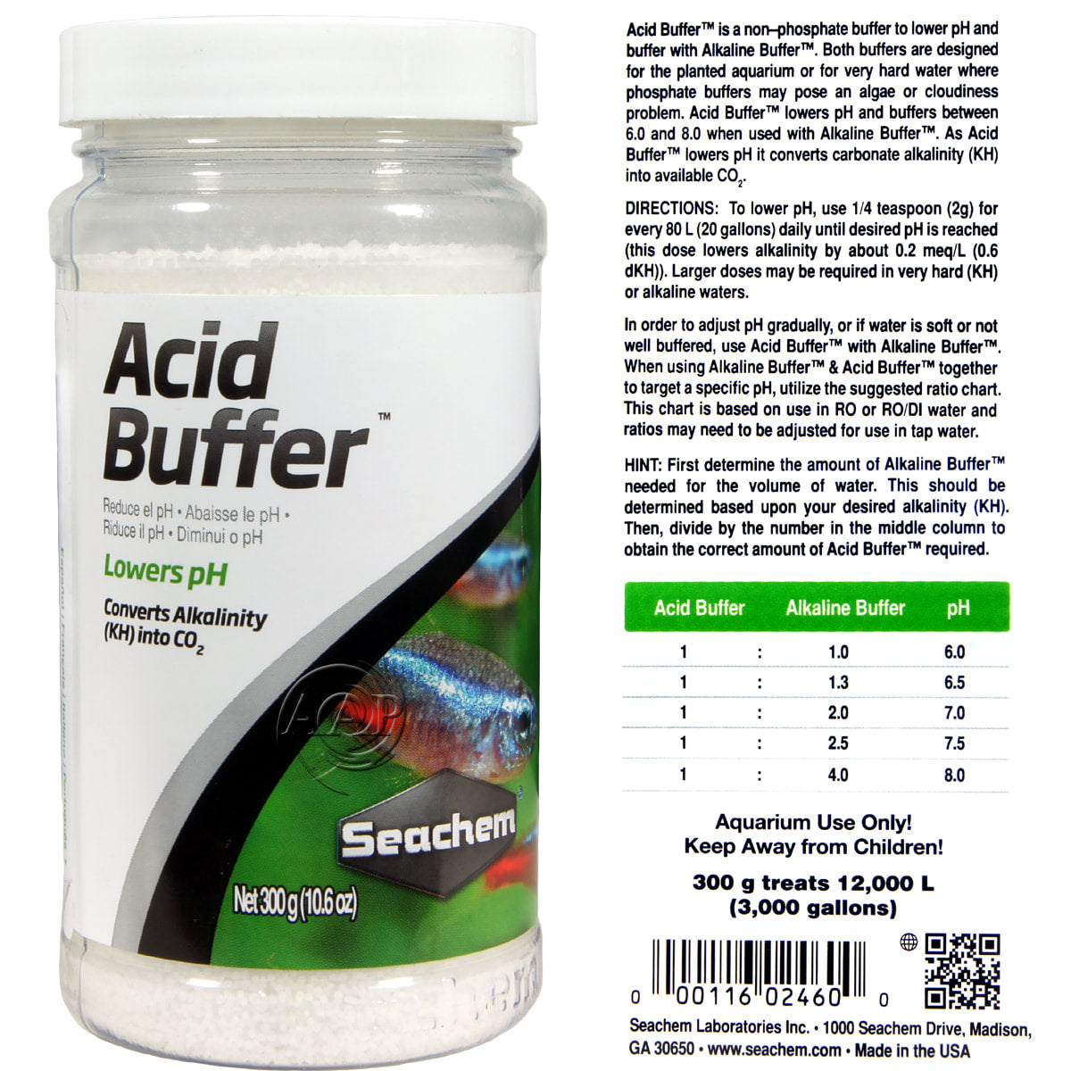 Seachem Acid Buffer | 300g
