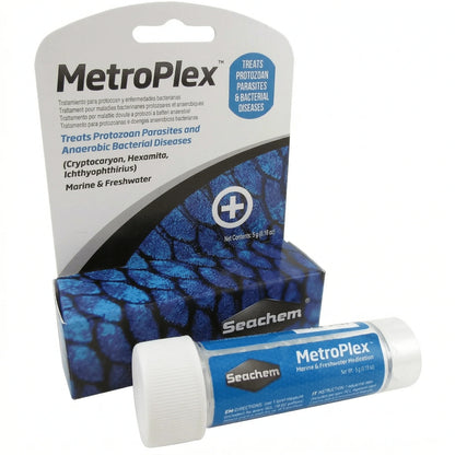 Seachem MetroPlex 5g | Aquarium Fish Parasite & Bacterial Treatment