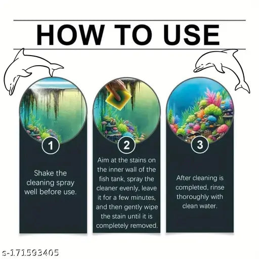 Salt stain cleaner | fish tank cleaner